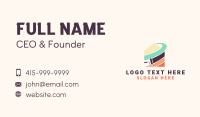 House Painting Paint Roller  Business Card