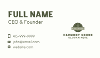 Carpentry Tools Woodworking Business Card