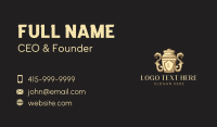 Burial Urn Memorial Business Card