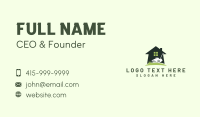 Home Lawn Mower Business Card