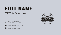 Logistics Trucking Vehicle Business Card