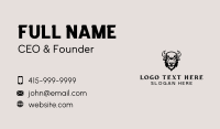 Bull Wild Animal Business Card