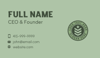 Military Officer Badge Business Card