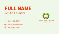 Eco Vegetable Plant Business Card