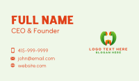 Eco Vegetable Plant Business Card Design