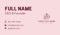 Cosmetic Feminine Beauty Business Card