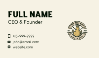 Organic Pear Farm Business Card Design