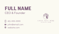 Floral Business Card example 2