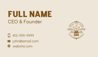 Artisan Woodwork Spokeshave Business Card