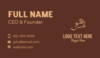 Forest Animal Business Card example 3
