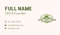 Wheelbarrow  Lawn Garden Business Card