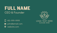 Handmade Business Card example 2