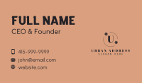 Event Organizer Business Card example 3