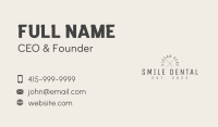 Classic Professional Business Brand  Business Card