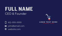 Chef Soup Ladle  Business Card Design