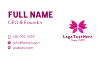 Butterfly Flower Beauty  Business Card