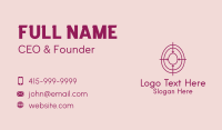 Egg Hunt Target  Business Card