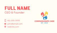 Caring Hand House Business Card Image Preview