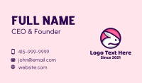 White Rabbit Pet Business Card