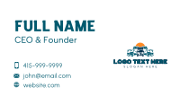 Vehicle Transportation Trucking Business Card Design