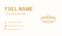 Chef Gourmet Fine Dining Business Card