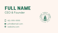 Eco Tree Planting Business Card Design