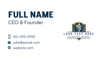 Academy Education Torch Business Card Design