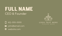 Lotus Wellness Therapy Business Card