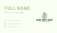 Environmental World Globe Business Card