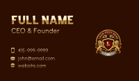 Luxury High End Lion Crest Business Card