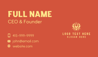 Fire Dragon Monster Business Card