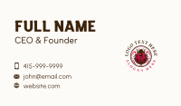 New York Ladybug Beetle Business Card