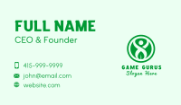 Healthy Vegetarian Lifestyle Business Card