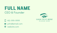 Beautiful Eye Lashes Makeup Business Card Design