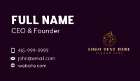 Lady Beauty Spa Business Card