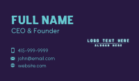 Digital Computer Business Business Card