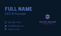 Cyber Programmer AI Business Card Image Preview