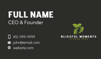 Garden Herbal Leaf Business Card Image Preview