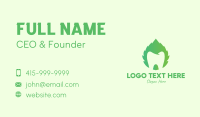 Green Mint Dental Business Card Design