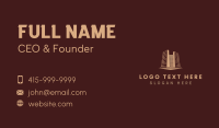 Residential Hotel Building  Business Card Design