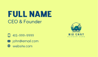 Lawn Mower Gardening Business Card