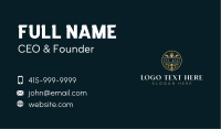 Upscale Restaurant Dining Business Card