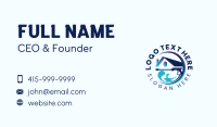 Roof Pressure Washer Business Card
