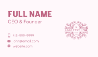 Event Floral Styling Business Card