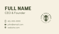 Organic Mushroom Garden Business Card