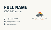 Fast Delivery Truck Business Card