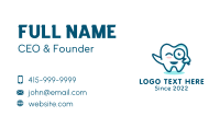 Dental Research Teeth  Business Card Design