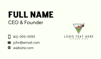 Lawn Mower Gardening Yard Business Card