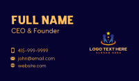 Management Business Card example 1