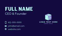 Square Business Card example 1